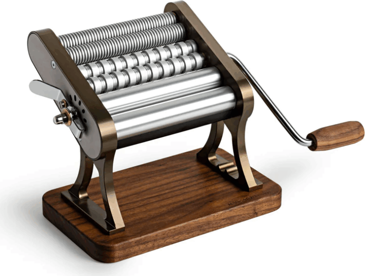 Marcato Otello Champagne Heritage Kézi Tésztakészítő - Ezüst / Fa