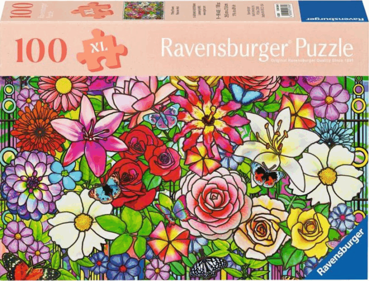 Ravensburger Virágablak 100 darabos puzzle Ravensburger Virágablak 100 darabos puzzle