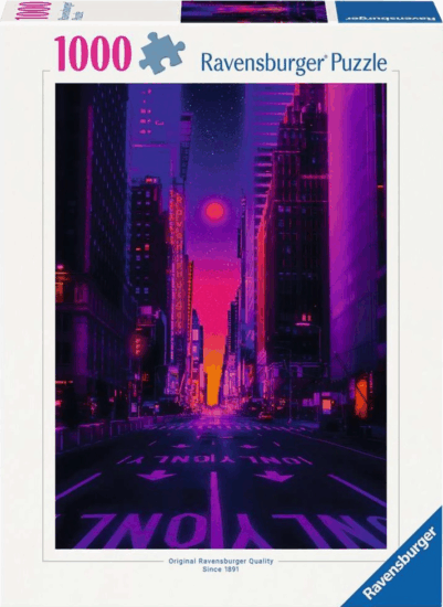 Ravensburger New York neon színben 1000 darabos puzzle