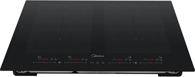 MIDEA MIH742F558K2 Beépíthető 4 zónás Indukciós Főzőlap 7400 Watt - Fekete