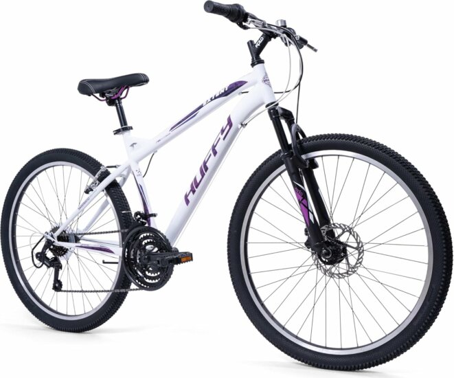 Huffy 66350W Extent MTB Hegyi kerékpár 26" - Fehér / Lila