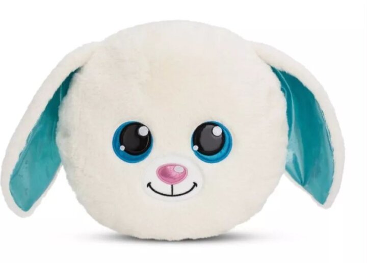 Nici Wolli-Di a nyuszi párna plüss 32 x 32 cm - Fehér Nici Wolli-Di a nyuszi párna plüss 32 x 32 cm - Fehér