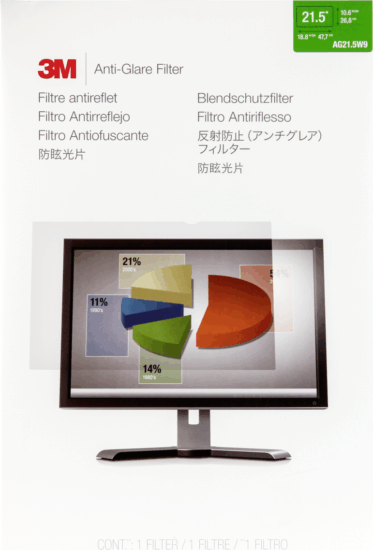 3M AG21.5W9 98044059750 21,5" Csillogásmentes monitorszűrő