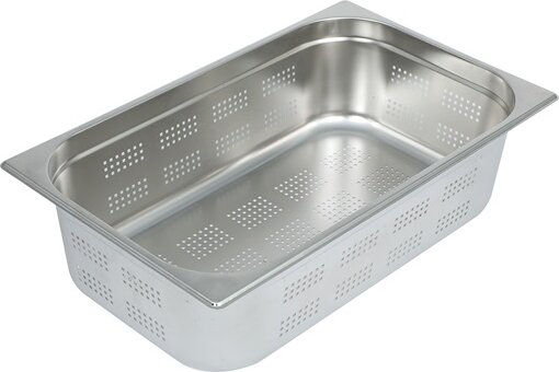 TOO KT-380 GN 1/2 Perforált tálaló edény 26.5 x 10 x 32.5 cm - Szürke