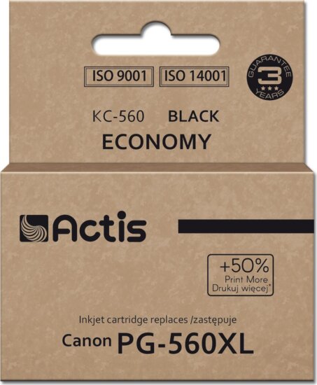 Actis KC-560 (Canon PG-560XL) Utángyártott Tintapatron - Fekete