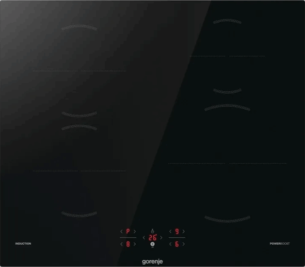 Gorenje GI6401BSCE Beépíthető 4 zónás Indukciós Főzőlap 7000 Watt - Fekete