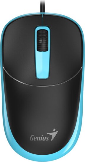 GENIUS DX-123 Vezetékes egér - Kék/Fekete