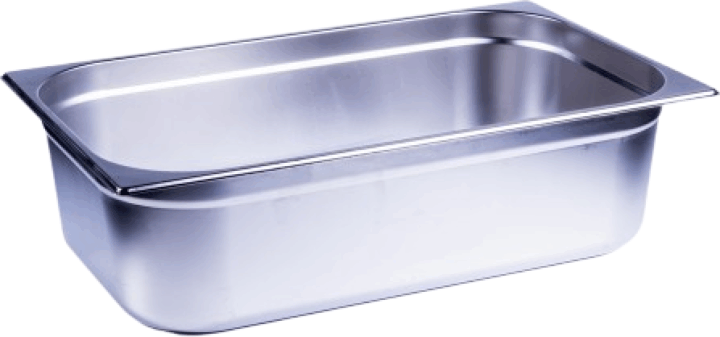 TOO KT-334 GN 1/1 Mini tálaló edény 32.5 x 15 x 53 cm - Szürke