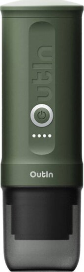 Outin Nano akkumulátoros hordozható kávéfőző - Forest Green (Zöld)