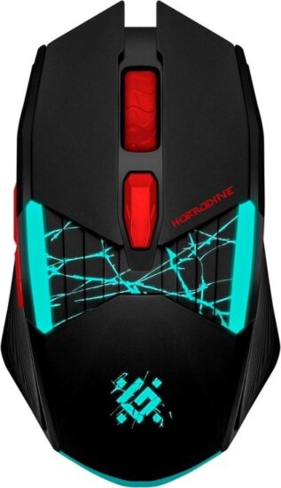 Defender GM-126 Tisa Bluetooth + RF Wireless Gaming Egér - Fekete