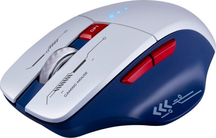 Defender GM-126 Tisa Bluetooth + RF Wireless Gaming Egér - Fehér / Kék Mintás Defender GM-126 Tisa Bluetooth + RF Wireless Gaming Egér - Fehér / Kék Mintás