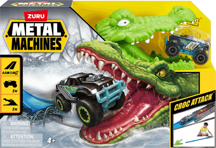 Zuru Toys Metal Machines Krokodil támadás versenypálya 1db autóval