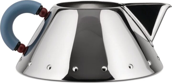 Alessi 9096 Rozsdamentes acél Tejes Kancsó 0,2L - Világoskék