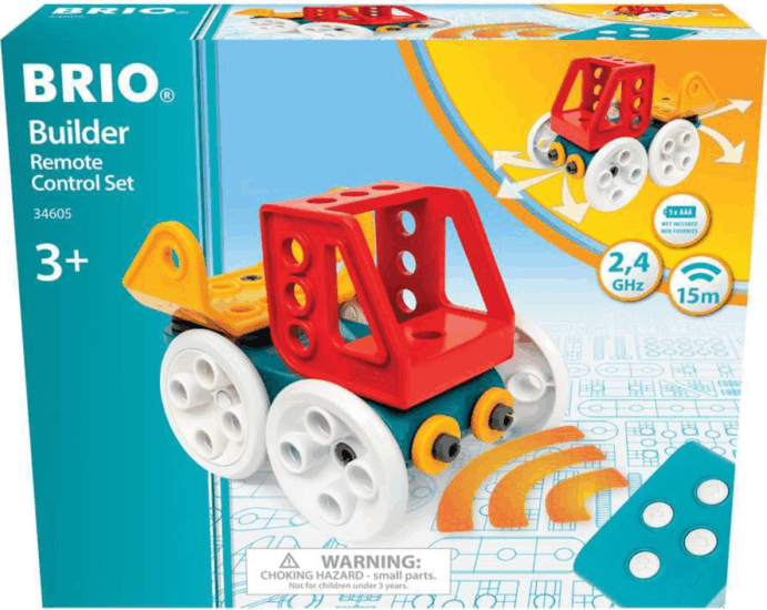 BRIO Builder 27 részes Auto távirányítóval építőjáték