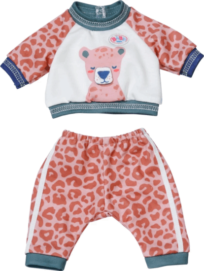 Zapf Creation BABY born® Leopárd mintás baba ruha szett - 36cm Zapf Creation BABY born® Leopárd mintás baba ruha szett - 36cm