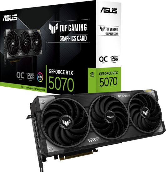 Asus GeForce RTX 5070 12GB DDR7 TuF Gaming OC Videókártya