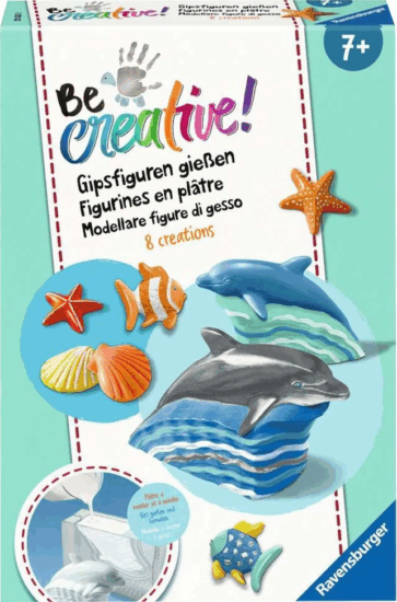 Ravensburger BeCreative DIY Delfines gipszöntő készlet