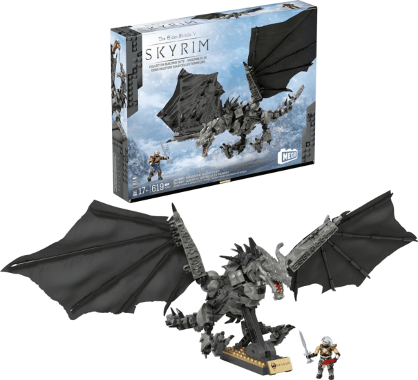 Mattel Mega Showcase Skyrim 619 darabos Építőjáték készlet