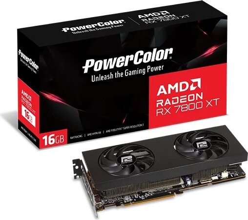 PowerColor Radeon RX 7800 XT 16GB GDDR6 Videókártya