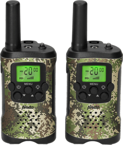Alecto FR115CAMO Gyermek Walkie Talkie 7 km hatótávval - Terepmintás