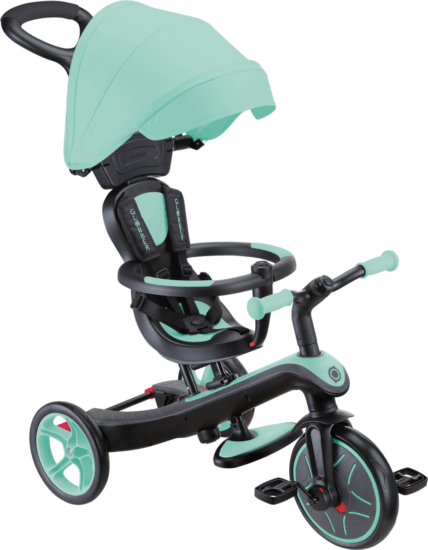Globber Explorer Trike 4 in 1 Gyermek kerékpár - Menta zöld