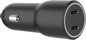 Gembird TA-UC-C2PD40 2xUSB-C Autós Gyorstöltő 40W - Fekete Gembird TA-UC-C2PD40 2xUSB-C Autós Gyorstöltő 40W - Fekete