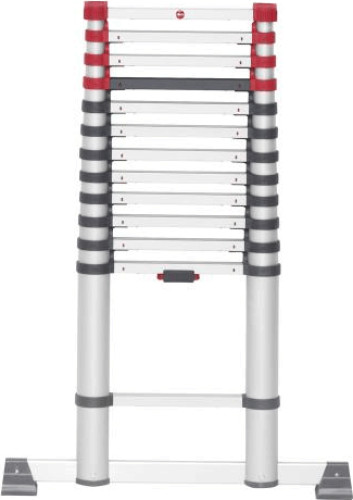 Hailo T80 FlexLine 13 lépcsőfokos alumínium teleszkópos létra