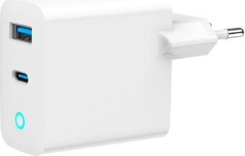 Gembird TA-UC-PDQC65L USB-A / USB-C Hálózati Gyorstöltő Adapter 65W - Fehér