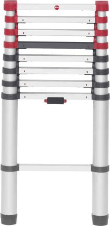Hailo T80 FlexLine 9 lépcsőfokos alumínium teleszkópos létra