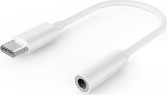 Gembird A-CM-3.5F-01 USB-C apa - 3.5mm Jack anya Átalakító Adapter - Fehér