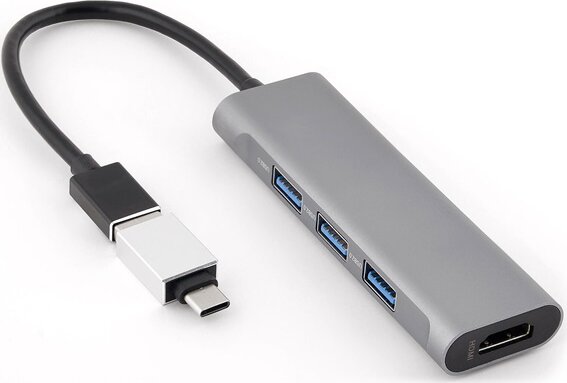 Bluestork Mini Univerzális USB-C / USB-A Laptop dokkoló Állomás