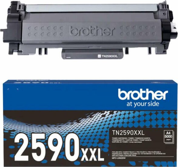 Brother TN-2590XXL Eredeti Toner - Fekete