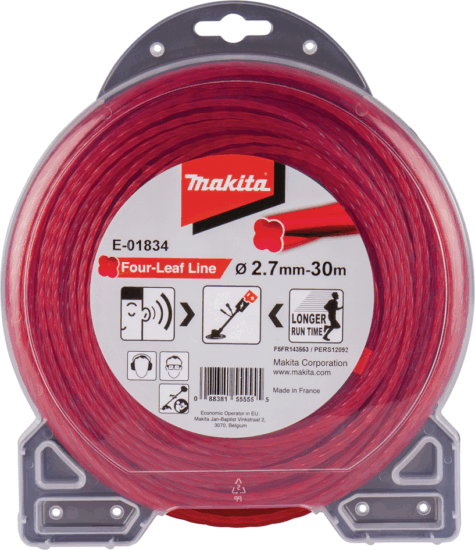 Makita E-01834 2,7mm Négylevelű damil (30m)