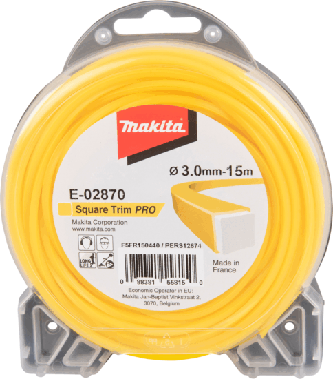 Makita E-02870 3,0mm Szögletes damil (15m) Makita E-02870 3,0mm Szögletes damil (15m)