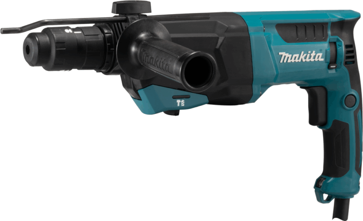 Makita HR2670FT Elektromos Ütvefúró 800W - Fekete / Kék Makita HR2670FT Elektromos Ütvefúró 800W - Fekete / Kék