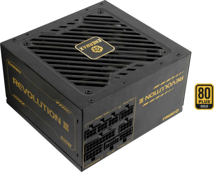 Enermax 750W Revolution III 80+ Gold Moduláris Tápegység Enermax 750W Revolution III 80+ Gold Moduláris Tápegység