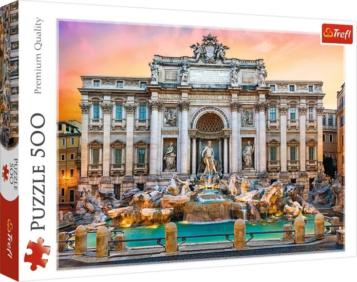 Trefl 500 darabos Róma: Trevi-kút puzzle