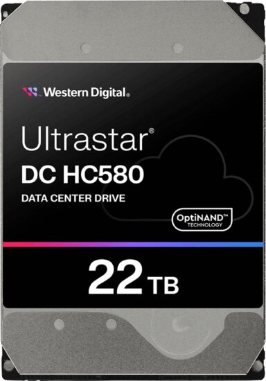 Western Digital 22TB Ultrastar DC HC580 (SE Model) SAS 3.5" Szerver HDD