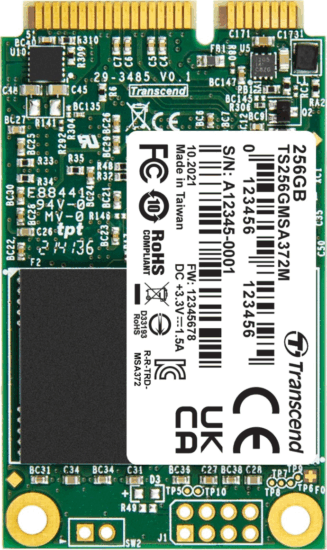 Transcend 256GB MSA372M mSATA SSD