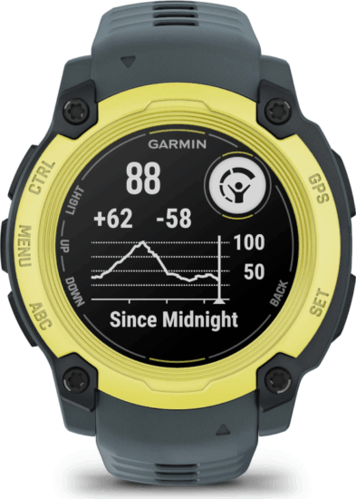 Garmin Instinct E Férfi Okosóra 40mm - Sárga / Szürke