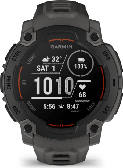 Garmin Instinct E Férfi Okosóra 45mm - Fekete / Szürke