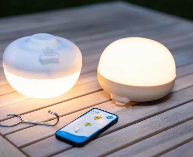 New Garden Cherry Napelemes hordozható lámpa