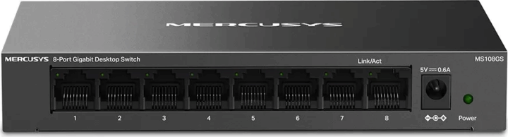 Mercusys MS108GS Fémházas 8-port Gigabit Switch