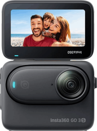 Insta360 GO 3S Standard Edition Akciókamera 2.7K 30fps - Fekete
