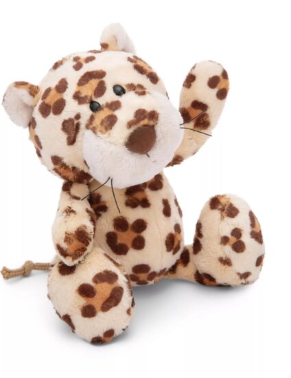Nici Ülő Leopárd plüssfigura 20 cm
