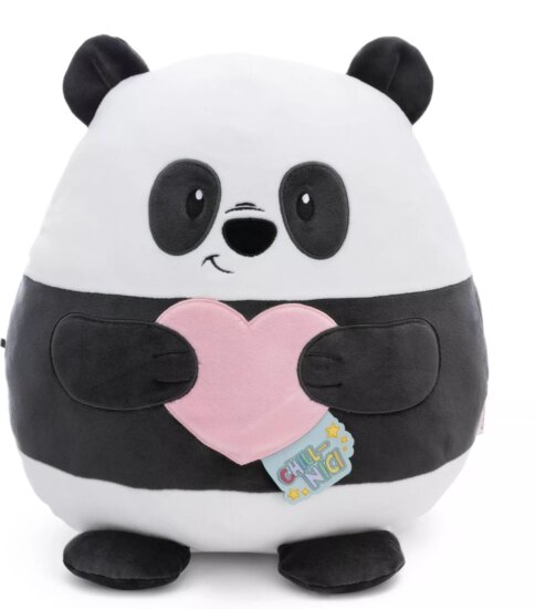 Nici Chill-Nici Panda szívvel plüssfigura 30 cm