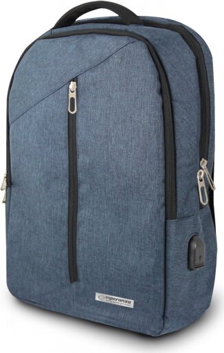 Esperanza Taranto 15,6" Laptop Hátizsák - Szürke