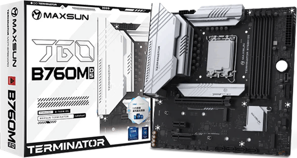 Maxsun Terminator B760M D5 DDR5 Intel s1700 MicroATX Alaplap