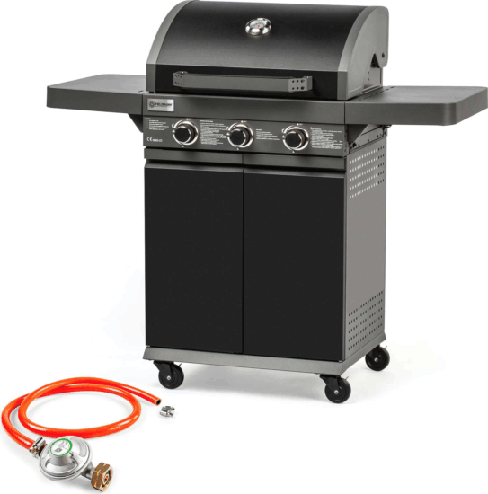 Fieldmann FZG 3006 Kerti Gáz grillsütő - Fekete