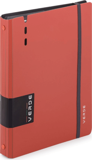 Verde 2-709 A5 Konferencia mappa - Piros